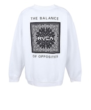 ルーカ（RVCA）BANDANA BALANCE CRAST クルーネックトレーナー BG042015 WHT