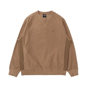 ハーレー（HURLEY）マイクロ フリース アイコン オーバーサイズ クルー MUFL262002-BRW