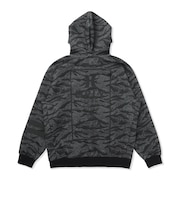 ハーレー(HURLEY)PHANTOM スウェット ハーレー オーバーサイズ ジップアップ フーディー MUFF262011-BKCM