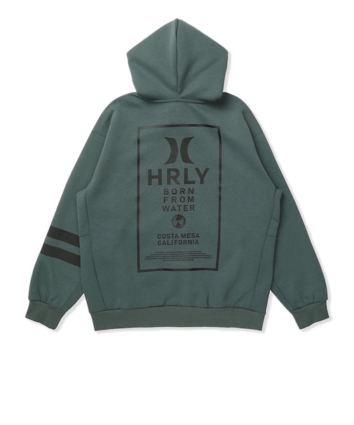ハーレー（HURLEY）PHANTOM スウェット ハーレー オーバーサイズ ジップアップ フーディー MUFF262011-PRB