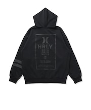 ハーレー(HURLEY)PHANTOM スウェット ハーレー オーバーサイズ ジップアップ フーディー MUFF262011-BLK