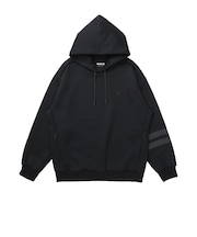 ハーレー(HURLEY)PHANTOM スウェット ブロックパーティ オーバーサイズ フーディー MUFF262006-BLK