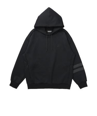 ハーレー（HURLEY）PHANTOM スウェット ブロックパーティ オーバーサイズ フーディー MUFF262006-BLK