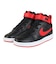 ナイキ（NIKE）ジュニアスニーカー スポーツシューズ コート ボロー MID 2 PSV ブラック CD7783-018 スポーツ カジュアル シューズ