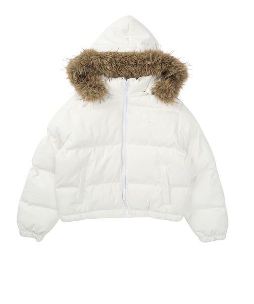 ディーシーシューズ（DC SHOES）エコファー付き パデッドフーディジャケット 26FW LJK264301 WHL