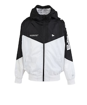ニューエラ(NEW ERA)ウィンド フーディージャケット パイピング ワードマークロゴ 15393134