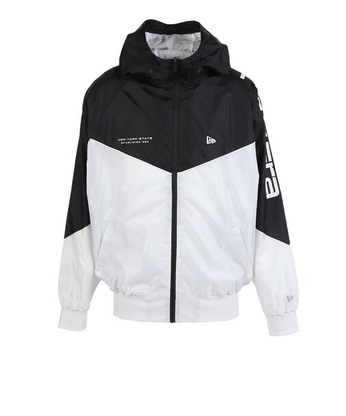 ニューエラ（NEW ERA）ウィンド フーディージャケット パイピング ワードマークロゴ 15393134