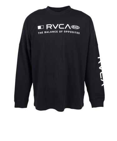 ルーカ（RVCA）STRAIGHT HEX 長袖Tシャツ BG042050 BLK