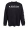 ルーカ（RVCA）STRAIGHT HEX 長袖Tシャツ BG042050 BLK