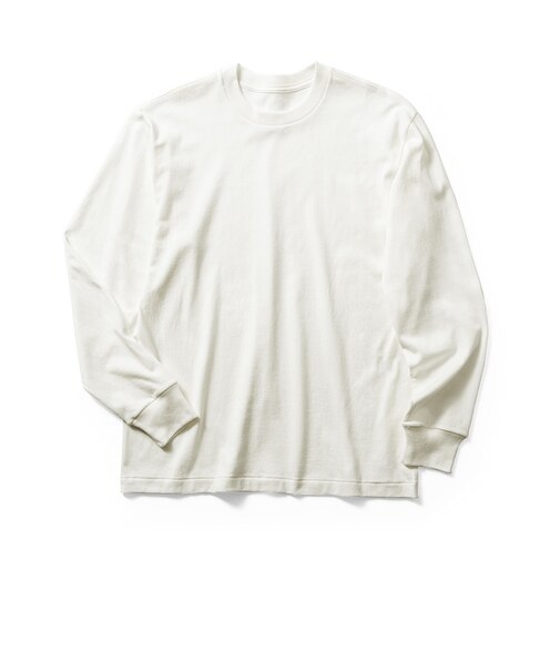 ヘインズ（Hanes）SHIRO クルーネックロングスリーブTシャツ HM4-D201 010