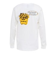 ポテト 長袖Tシャツ 19822558WHT