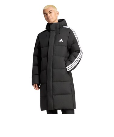 アディダス（adidas）マストハブ スリーストライプス ルーズフィット ロングダウンコート CO452-KU6431