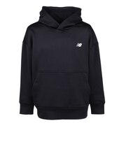 ニューバランス(new balance)ジュニア ダブルフェイスストレッチフーディー 裏起毛 YT62L9GXBK