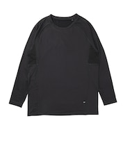 デュアリグ（DUARIG）ウィンドクロス 長袖クルーネック 6F0033-WAUW-892ASC BLK