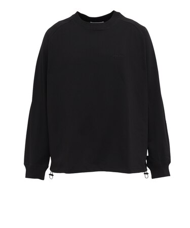 スカルプテッド ロングスリーブTシャツ POT-26031black