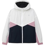 ルコックスポルティフ（lecoqsportif）裏起毛ウィンドブレーカージャケット LT6FWB30L WH00