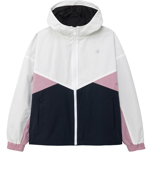 ルコックスポルティフ（lecoqsportif）裏起毛ウィンドブレーカージャケット LT6FWB30L WH00
