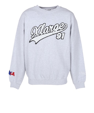 エクストララージ（XLARGE）BASEBALL クルーネックスウェット 101263012006-ASH