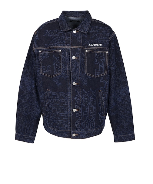 エクストララージ（XLARGE）EMB デニムジャケット 101263021003-INDIGO