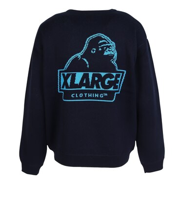 エクストララージ（XLARGE）OG クルーネックセーター 101263015001-NAVY