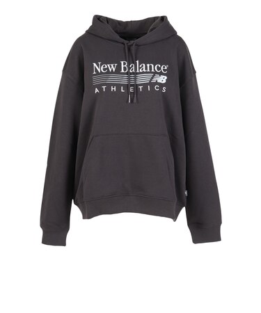 ニューバランス（new balance）Trackside フレンチテリーフーディ 裏毛 WT6288NOBLK