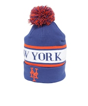 エムエルビー(MLB)ニットキャップ ニューヨーク・メッツ POM ビーニー NB16-4EW-NME-JH5