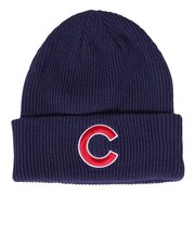 エムエルビー（MLB）ニットキャップ シカゴ・カブス アクリルビーニー NB22-4EU-EJ-ANF