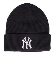 エムエルビー(MLB)ニットキャップ ニューヨーク・ヤンキース アクリルビーニー NB22-4FA-NK-ANF