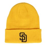 エムエルビー(MLB)ニットキャップ サンディエゴ・パドレス アクリルビーニー NB22-78H-PYP-ANF