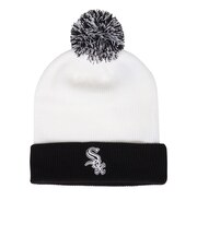 エムエルビー(MLB)ニットキャップ シカゴ・ホワイトソックス POM ビーニー NB16-093N-RX-QG5