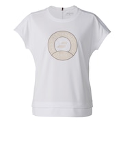 バボラ（BABOLAT）テニスウェア レディース PLAY 半袖Tシャツ BWP6577-WH