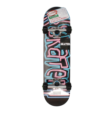 スケーター（SKATER）ジュニア 子供 スケートボード スケボー コンプリート 完成品 7.4インチ SB4021【ラッピング不可商品】