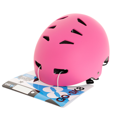 自転車 ヘルメット 子供用 ジュニア ピンク GOSK8 PK