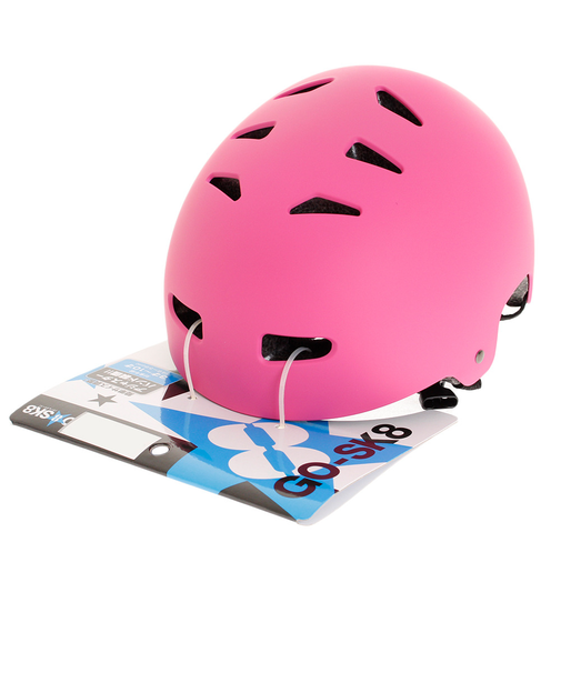自転車 ヘルメット 子供用 ジュニア ピンク GOSK8 PK