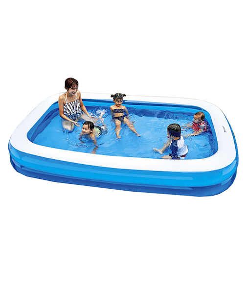 イガラシ（IGARASHI）ビニールプール ジャイアントレクタングル 305×183×50cm プール 22JL687959プール 家庭用 子供用 水遊び