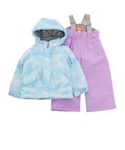 レセーダ（RESEEDA）スキーウエア 上下セット TODDLER SUIT トドラースーツ RES55001 661U850 SKY LIL サイズ調整 ス…