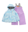レセーダ（RESEEDA）スキーウエア 上下セット TODDLER SUIT トドラースーツ RES55001 661U850 SKY LIL サイズ調整 ス…