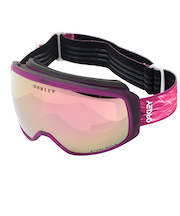 オークリー（OAKLEY）ゴーグル レディース スキー スノーボード スノボ ピンク 22-23 Flight Tracker フライトトラッカー 71056…