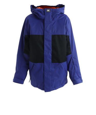 ディーシーシューズ（DC SHOES）ボードウェア スノーボード スノボウェア ブルー キッズ DEFY YOUTH JACKET ジャケット 23SNADB…
