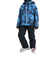 デサント（DESCENTE）ジュニア スキースーツ 上下セット DWJUJH04X BLU ブルー サイズ調整 防水透湿 撥水