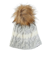 フェニックス（PHENIX）ジュニア ニット帽 Gradation Fur BEANIE ESG22HW60 WHITE