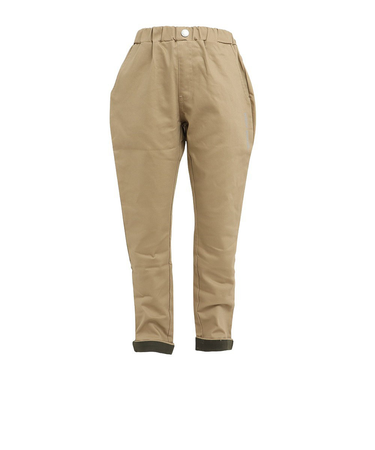 クリフメイヤー（KRIFF MAYER）キッズ パンツ ロールアップ配色パンツ 2237843K-20:BEIGE ベージュ ストレッチ 丈調節 ウエストゴム…