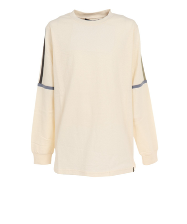 クリフメイヤー（KRIFF MAYER）長袖Tシャツ ロンT シャリ天ラインロンTシャツ 2237830K-5:OFF ホワイト 春 トップス 120 130…