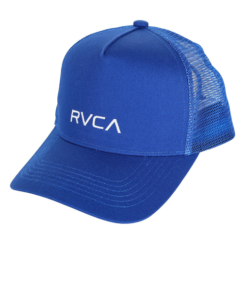 ルーカ（RVCA）キャップ メンズ SMALL RVCA TRUCKER  BD041933 BLU