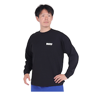 リーフ（REEF）ラッシュガード ロゴ ラッシュ ロングスリーブ Tシャツ RFTEM2320 BLK Mサイズ 長袖