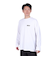 リーフ（REEF）ロゴ 長袖ラッシュガード RFTEM2320 WHT LLサイズ