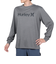 ハーレー（HURLEY）UPF50+ 軽量 速乾 ストレッチ ラッシュガード 長袖 RASH ONE AND ONLY MRG2310033-CGHT