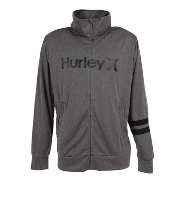 ハーレー（HURLEY）ラッシュガード フルジップジャージ 長袖 UVカット UPF50+ 紫外線対策 MRG2310037-CGHT