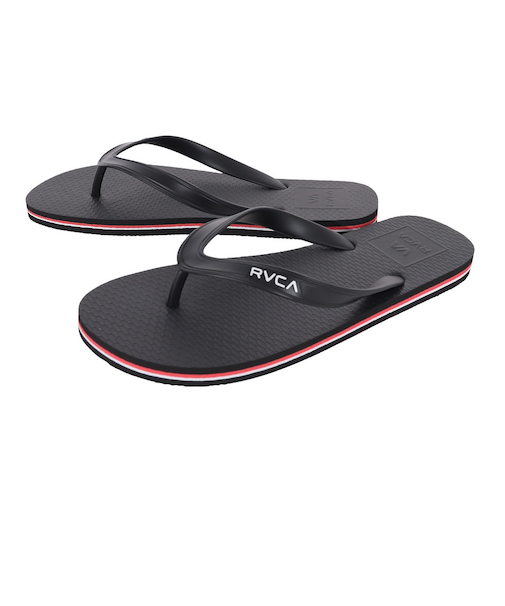ルーカ（RVCA）ビーチサンダル ビーサン メンズ 海 ビーチ サーフィン ALL THE WAY SANDAL BD041971 BLK