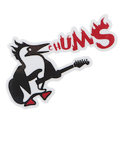 チャムス（CHUMS）ステッカー ロックブービー CHUMS Sticker Rock Booby CH62-0047